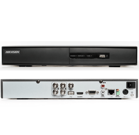 جهاز تسجيل كاميرات المراقبة هيك فيجن HD   4CH دقة 4 ميجا - DVR