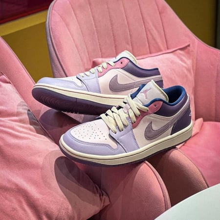 Air jordan 1 low pastel purple
