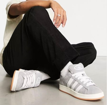 Adidas Campus 00s Crystal White Core Black