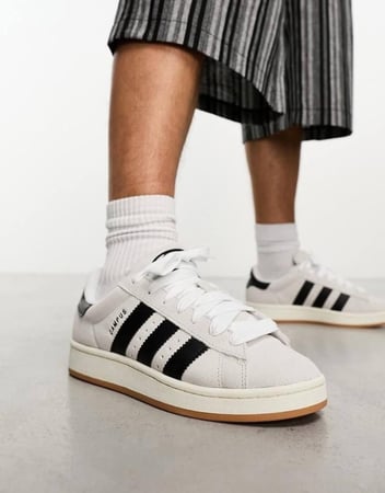 Adidas Campus 00s Crystal White Core Black