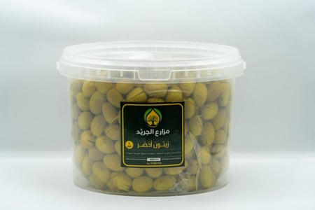 زيتون اخضر مخلل - حجم 5 كيلو