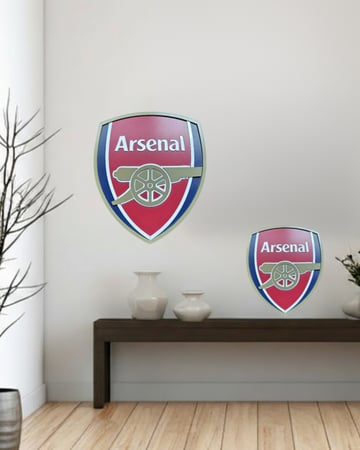 شعار ارسنل 3D خشب