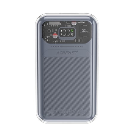 بنك طاقة ACEFAST M2 بسعة 20,000 mAH - رمادي