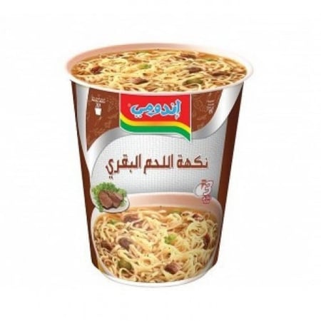 اندومي كاسات نكهة اللحم البقري 60ج Indomie