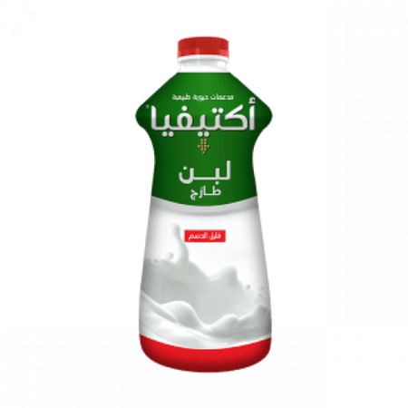 لبن أكتيفيا طازج قليل الدسم 1750 ملي