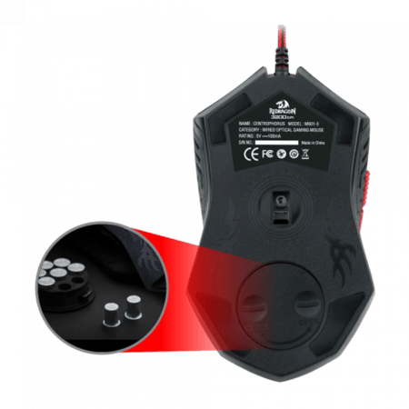 ماوس Redragon M601 RGB – أداء متميز وتصميم مريح