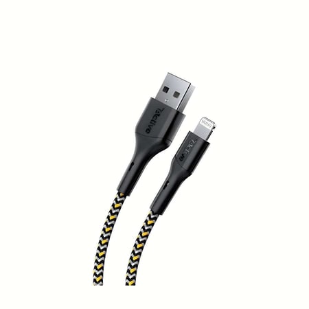كيبل أكتيف (Active) قماشي USB إلى آيفون 2 متر - سلك شحن Lightning أصلي ضد القطع بضمان سنتين