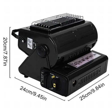 دافور موقد و دفاية غاز متنقلة للبر والرحلات يستخدم للتدفئة والطبخ