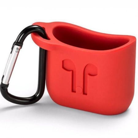 غطاء حماية احمر لسماعة ابل  Apple AirPod