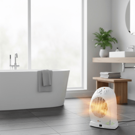 دفاية DLC-R5839 بقوة 2000 واط من DLC | سخان كهربائي للمنزل، غرفة النوم والمكتب