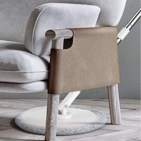 ممسحة أرضيات الذكية مع دلو يعمل بنظام التجفيف والتنظيف والعصر و دوارة 360 درجة فصل الذاتي للمياه النظيفة والقذرة