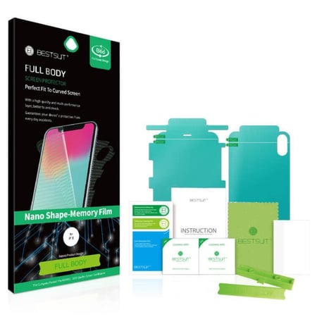 BESTSUIT 2in1 Nano Full Body Film Protection Screen Protector for Samsung Galaxy Note 20