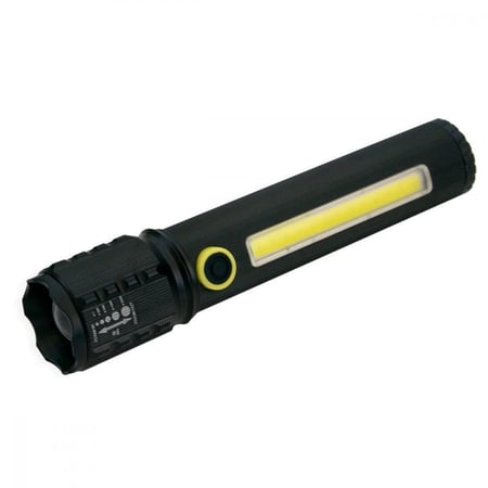 مصباح LED يدوي كشاف صغير يحمل باليد بتقنية COB مزود بشاحن بمنفذ USB ومناسب للأماكن الخارجية من MACEST MC-62210