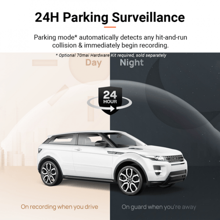 فيوز لداش كام ، كيبل micro USB محول كاميرات داش كام 70mai لتشغيل الكاميرا على مدار الساعة A800S - A500s 70mai