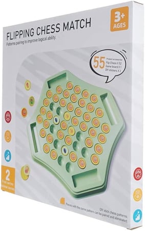 لعبة الذاكرة الفواكه التعليمية (Flipping Chess Match) – لتنمية المنطق والتركيز للأطفال والكبار