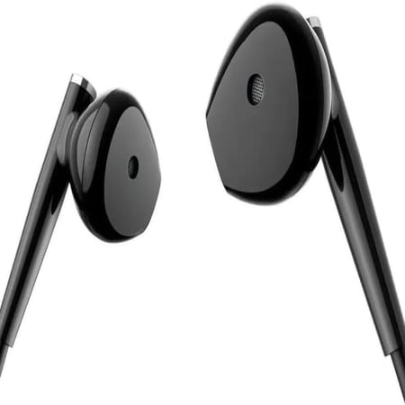 جيروم سماعه اذن سلكية مدخل 3.5mm بمايك مدمج مع حقيبه للسماعة JR-EW04