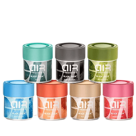 فواحة للسيارة  بروائح عطرية جميلة معطر سيارة Black Odor Car Gel Air Freshner