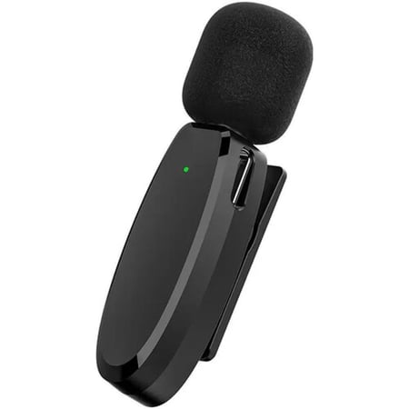 Ulanzi مايك - ميكرفون لاسلكي تايب سي و لايتننغ Type-C WIRELESS MICROPHONE Lightningيدعم الكاميرا و ايفون وايباد واندرويد 3 في 1