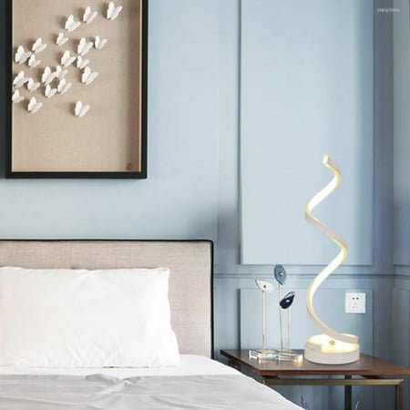 اضاءة حلزونية مصباح إنارة للغرف والمكاتب ديكور