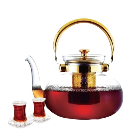 براد ابريق زجاجي شاي شاهي