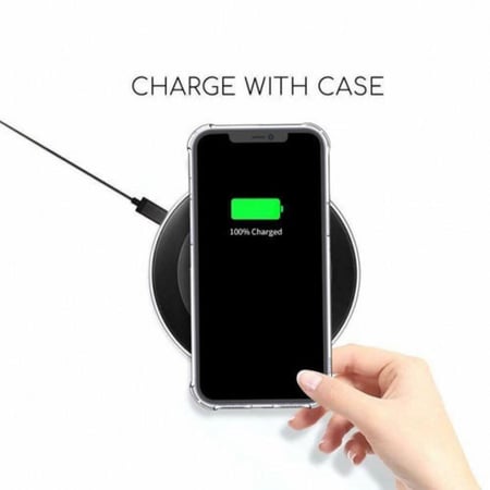 غطاء حماية شفاف مدعم الزوايا لهاتف ايفون 12 - iPhone 12