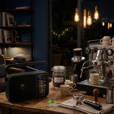 راديو باناسونيك الاصلي FM/AM RF-2400D أسود Panasonic ضمان سنتين