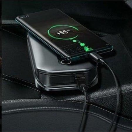 اشتراك سيارة متنقل مع باوربانك 12ألف ملي امبير من Baseus
