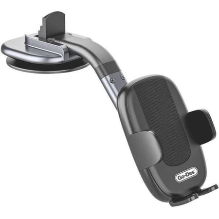 حامل جوال للسيارة 2 في 1 - يثبت على الطبلون او فتحة المكيف من Go-doe GD-HD787