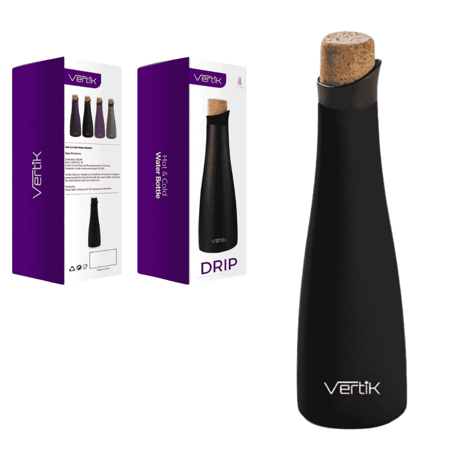 مطارة ماء فيرتيك مق حافظ للحرارة و البرودة لمدة 12 ساعة 500ml شركة Vertik
