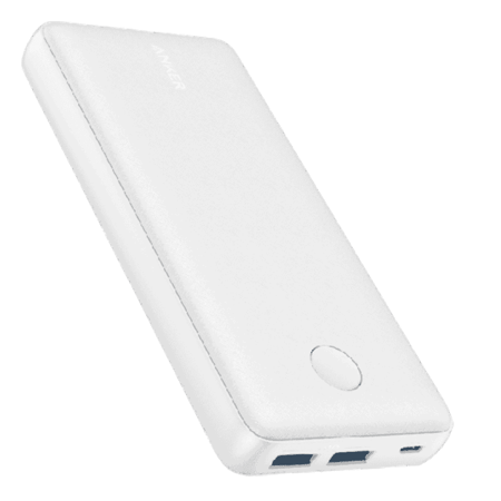 شاحن متنقل انكر باور كور سيلكت 20000- أبيض