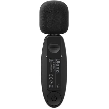 Ulanzi مايك - ميكرفون لاسلكي تايب سي و لايتننغ Type-C WIRELESS MICROPHONE Lightningيدعم الكاميرا و ايفون وايباد واندرويد 3 في 1