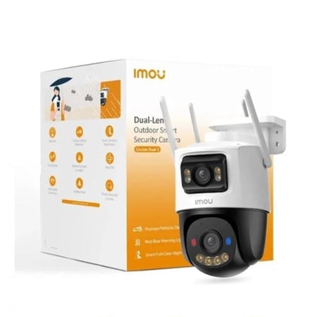 كاميرا واي فاي 10 ميجا خارجية متحركة بعدستين نوع ايمو Imou Cruiser Dual outdoor security camera 10MP smart camera