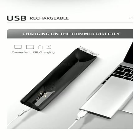 مكينة حلاقة بشفرات آمنة لكامل الجسم والمناطق الحساسة للرجال والنساء من جيبل Jeebel JE-B360 مع إضاءة LED وشاشة