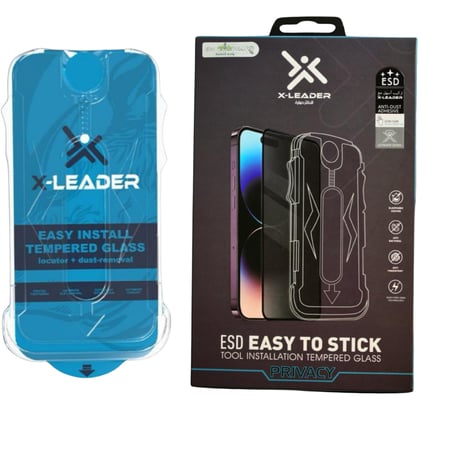 ستيكر سهل التركيب لاصدارات ايفون 16- X-LEADER سهل التركيب  iPhone 16