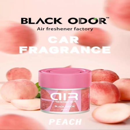 فواحة للسيارة  بروائح عطرية جميلة معطر سيارة Black Odor Car Gel Air Freshner
