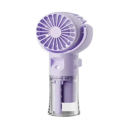 مروحة صغيرة مع رذاذ محمولة شحن رذاذ -spray fan humidifying