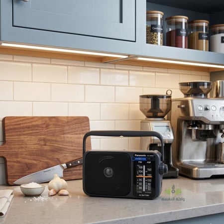 راديو باناسونيك الاصلي FM/AM RF-2400D أسود Panasonic ضمان سنتين