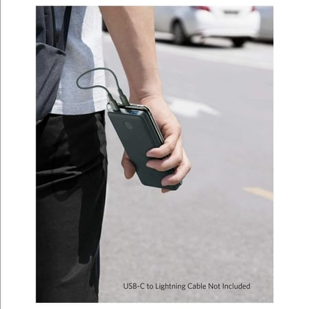 بطارية متنقله انكر 10000 ملي امبير باور بانك 10000mAh ANKER POWERCORE SLIM - اسود