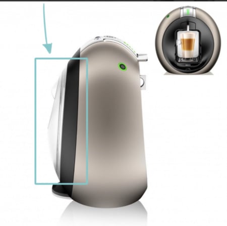 خزان ماء أله قهوه دلوتشي غوستو سيركل Ms-622553