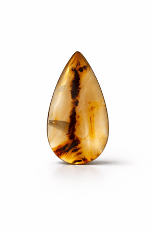 حجر عقيق- رسومات طبيعية بوزن 93.80قيراط