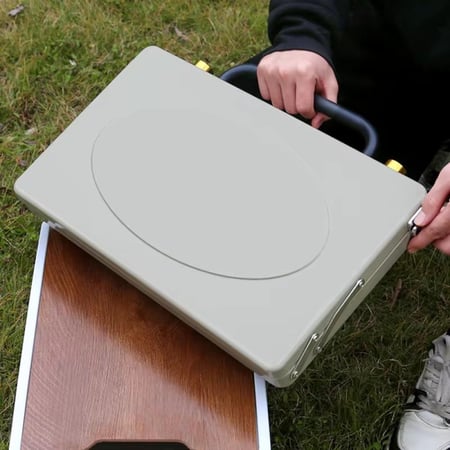 موقد رحلات غاز مزدوج قابل للطي بقوة 7000 واط