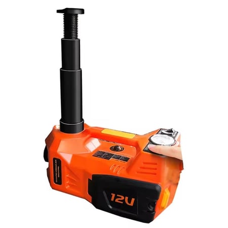 رافعة سيارة كهربائية محمولة مع أدوات تغيير الإطارات وحقيبة تخزين عملية