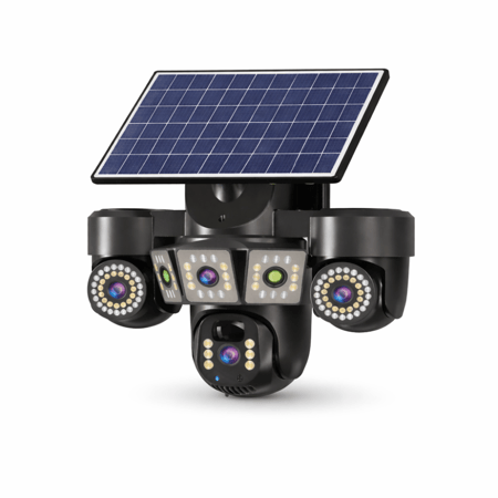 كاميرا مراقبة خارجية بالطاقة الشمسية