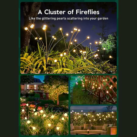 مصابيح حديقة تعمل بالطاقة الشمسية