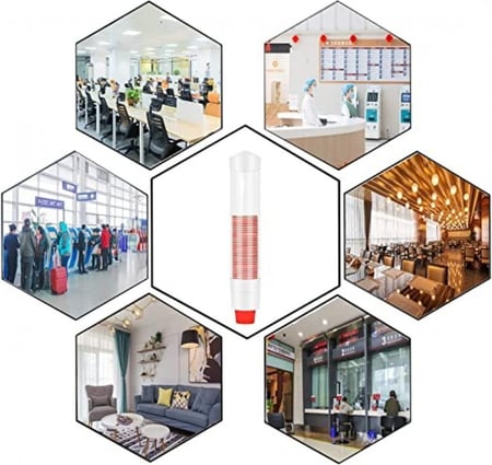 حامل أكواب جداري-متجر بكم