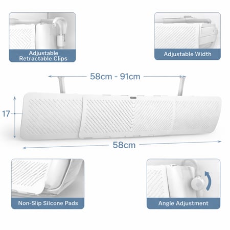 موزع هواء المكيف القابل للتعديل – راحة بدون هواء مباشر