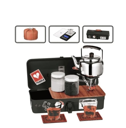 عدة شاي للرحلات متجر بكم Bkam