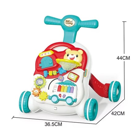 مشاية أطفال متعددة الوظائف-وضعيات مشي وألعاب تعليمية من عمر 6 شهور