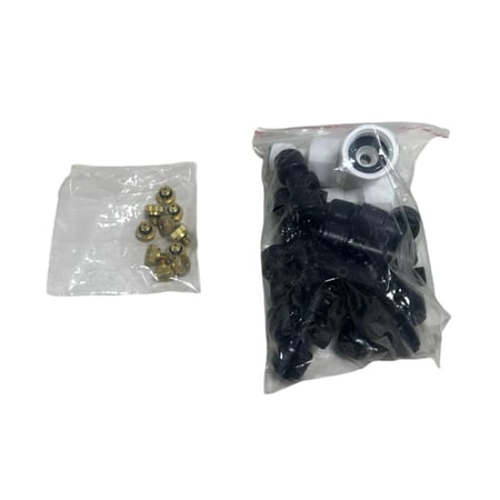 مجموعة رذاذ تبريد مع 10 فوهات ومضخة 60 واط