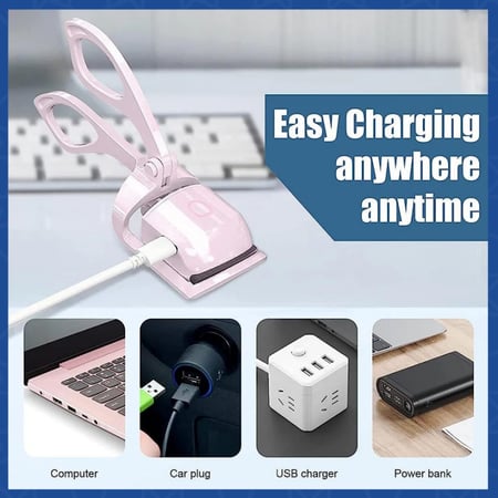 أداة تجعيد الرموش الكهربائية-متجر بكم